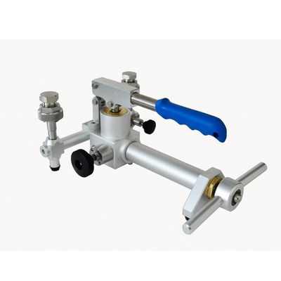 Ajustez la résolution 0.1mbar Calibrateur de pression d'air avec pompe à main Support personnalisé OEM