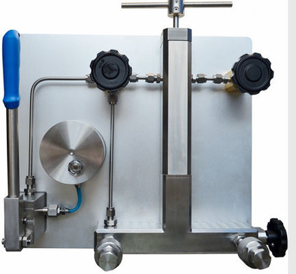 Partie de sortie en acier inoxydable HS706 Comparateur de pression hydraulique pour équipement de laboratoire