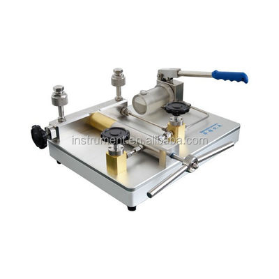 Pompes d'essai de pression hydrostatique manuelle de 1400 bar HS728 pour les industries pétrolières à haute pression
