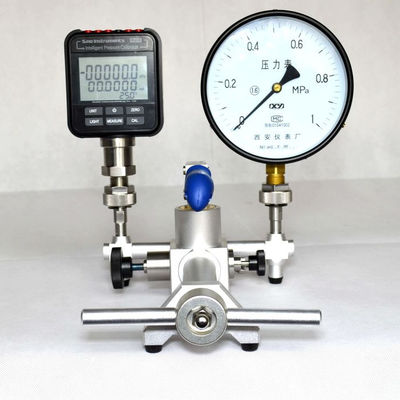 Pompes d'étalonnage pneumatique portables en acier inoxydable