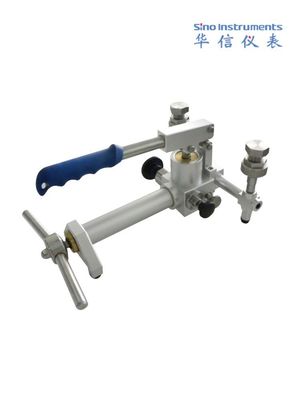 Pompes d'étalonnage pneumatique portables en acier inoxydable
