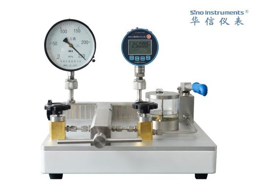 25 pompe de test à haute pression d'huile de transformateur avec résolution de réglage de 1 kPa 1600bar