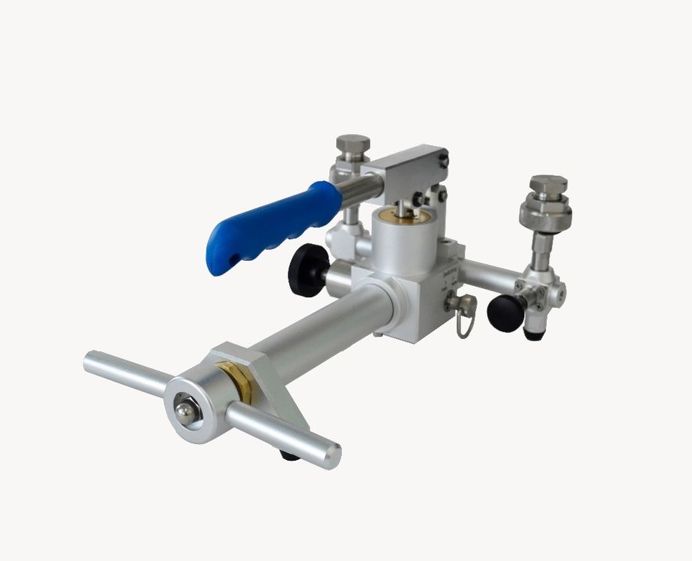 Ajustez la résolution 0.1mbar Calibrateur de pression d'air avec pompe à main Support personnalisé OEM