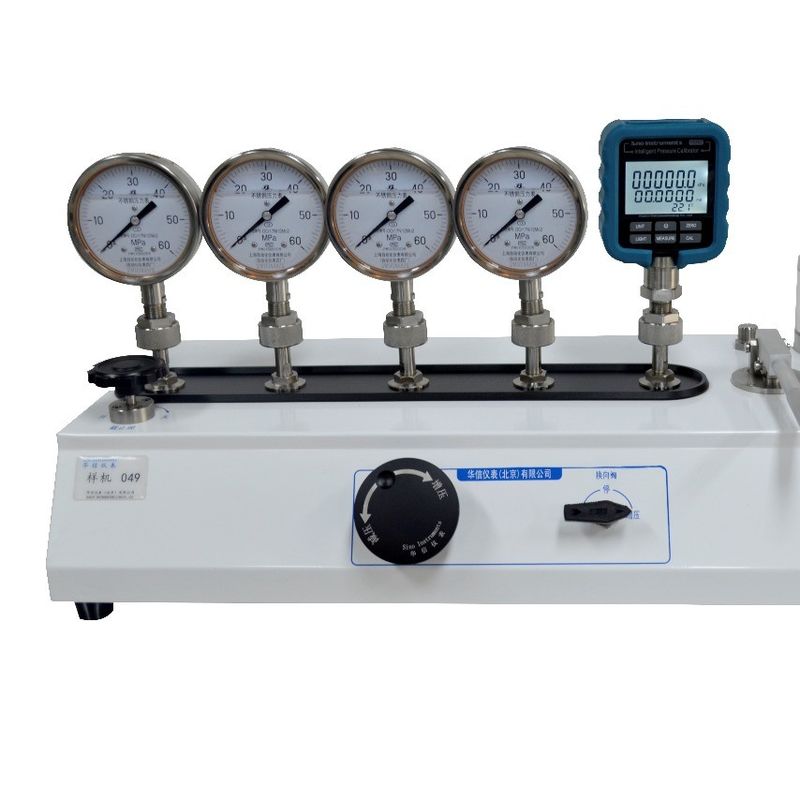 Banque d'essai de pression d'air électrique Pneumatique 0-25bar pour une vitesse stable en 5 secondes